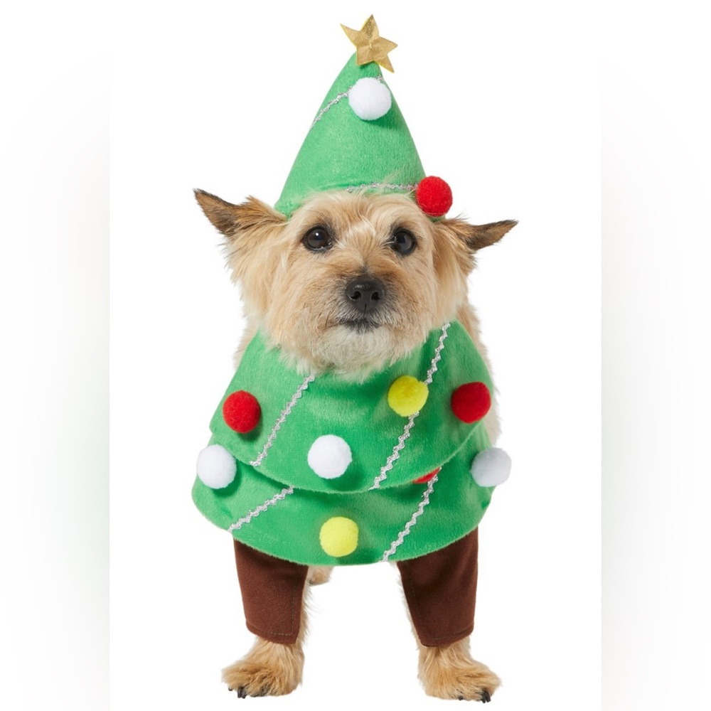 Frisco Front Walking Christmas Tree Dog & Cat Costume XXL NWOT - Picture 1 of 9